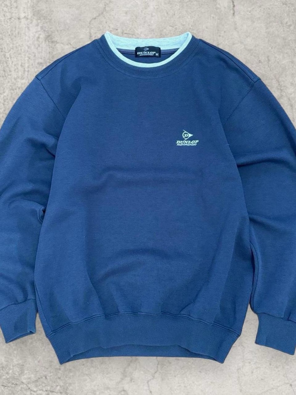 Dunlop Navy Crewneck Sweatshirt - Men's Casual Pullover